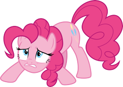 Size: 4216x3000 | Tagged: safe, artist:cloudy glow, pinkie pie, earth pony, pony, g4, female, mare, simple background, solo, transparent background, vector