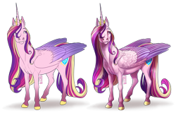 Size: 3065x1956 | Tagged: safe, artist:badass-doctor, princess cadance, alicorn, horse, pony, g4, cutie mark, female, hoers, jewelry, mare, missing accessory, realistic, realistic anatomy, realistic horse legs, simple background, solo, tiara, transparent background