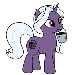 Size: 1470x1500 | Tagged: safe, artist:vomitvomiting, oc, oc:spider bucket, pony, spider, adoracreepy, creepy, cute, female, mare, simple background, solo, white background