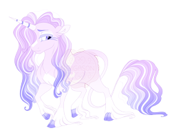 Size: 5100x4000 | Tagged: safe, artist:gigason, oc, oc only, oc:snow swish, classical unicorn, pony, unicorn, g4, absurd resolution, adoptable, blank flank, cloven hooves, coat markings, colored, colored belly, colored eyebrows, colored eyelashes, colored hooves, colored horn, colored pinnae, crack ship offspring, ear fluff, eye markings, facial markings, female, female oc, fetlock tuft, flat colors, floppy ears, frown, gradient hooves, gradient legs, gradient mane, gradient tail, hair over one eye, hooves, horn, leonine tail, lidded eyes, light pink coat, long feather, long fetlocks, long mane, long tail, looking back, magical lesbian spawn, mare, mare oc, obtrusive watermark, offspring, pale belly, parent:princess platinum, parent:starlight glimmer, pink coat, purple eyelashes, purple eyes, purple hooves, purple mane, purple tail, raised hoof, raised leg, simple background, snip (coat marking), solo, standing, standing on two hooves, striped horn, striped mane, striped tail, tail, thick eyelashes, thin tail, three quarter view, transparent background, unicorn horn, unshorn fetlocks, watermark, wavy mane, wavy tail