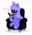 Size: 2696x2968 | Tagged: safe, artist:lamaka, oc, oc:critic, pegasus, pony, ..., book, chair, clothes, deviantart logo, female, logo, mare, no face, scarf, simple background, solo, striped scarf, село