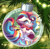 Size: 2400x2330 | Tagged: safe, alternate version, artist:yuris, oc, oc only, pegasus, pony, advertisement, ball, bauble, candy, candy cane, christmas, christmas ornament, christmas tree, clothes, commission, cute, decoration, food, frog (hoof), garland, glass, holiday, looking at you, looking back, micro, multi ych "christmas ball", not zipp storm, scarf, sitting, smiling, smiling at you, solo, tree, underhoof, ych result