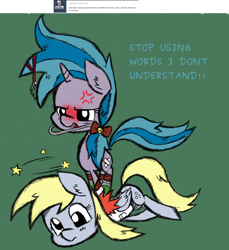 Size: 1280x1400 | Tagged: safe, artist:askaponywithbraces, air way, derpy hooves, pearly whites, pony, g4, blushing, bracelet, cross-popping veins, emanata, jewelry