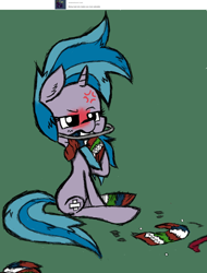 Size: 1280x1683 | Tagged: safe, artist:askaponywithbraces, air way, pearly whites, pony, g4, blushing, braces, clothes, cross-popping veins, emanata, socks, solo