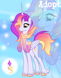 Size: 1280x1622 | Tagged: safe, artist:vi45, oc, alicorn, pony, female, mare, solo