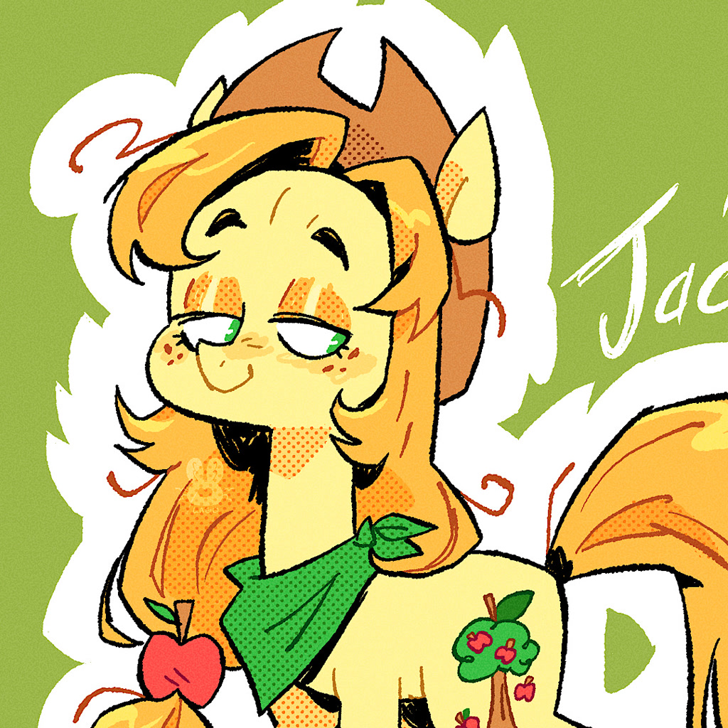 #3507677 - safe, artist:batzy-artz, part of a set, applejack, earth ...