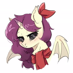 Size: 2048x2048 | Tagged: safe, oc, oc:erhai ripple, bat pony, pony, unicorn, horn