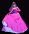 Size: 1365x1570 | Tagged: safe, twilight sparkle, human, g4, clothes, crown, dress, gown, jewelry, necklace, petticoat, princess aurora, princess costume, princess dress, regalia, smiling