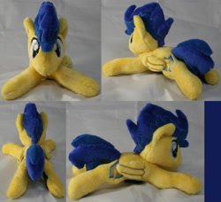 Size: 3288x3000 | Tagged: safe, artist:bastler, flash sentry, pegasus, g4, irl, male, photo, plushie, stallion