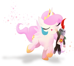 Size: 1182x1053 | Tagged: safe, artist:rariedash, princess celestia, alicorn, pony, g4, cewestia, cute, cutelestia, cutie mark, dark souls, doll, female, filly, foal, hooves, horn, lineless, open mouth, plushie, simple background, solaire of astora, solo, spread wings, toy, transparent background, wings, younger