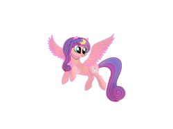 Size: 2732x2048 | Tagged: safe, artist:felisamafeles, derpibooru exclusive, oc, oc only, oc:star silk, pegasus, pony, cute, digital art, flying, pegasus oc, pink, simple background, smiling, spread wings, transparent background, wings