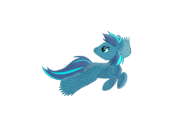 Size: 2732x2048 | Tagged: safe, artist:felisamafeles, oc, oc only, oc:vibrant grove, pegasus, pony, cute, digital art, flying, pegasus oc, simple background, smiling, spread wings, transparent background, wings