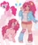 Size: 1440x1656 | Tagged: safe, artist:stolidabzz, pinkie pie, earth pony, human, pony, g4, converse, humanized, shoes