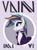 Size: 2013x2700 | Tagged: safe, artist:jessicanyuchi, rarity, pony, unicorn, g4, it isn't the mane thing about you, my little pony: friendship is magic, alternate hairstyle, fashion, female, horn, magazine cover, magazine cover rarity, mare, punk, raripunk, solo, vain, written equestrian