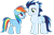 Size: 1280x844 | Tagged: safe, artist:soarindasher10, rainbow dash, soarin', pegasus, pony, g4, duo, duo male and female, female, male, mare, ship:soarindash, shipping, simple background, stallion, straight, transparent background