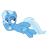 Size: 1280x1280 | Tagged: safe, edit, edited screencap, screencap, trixie, pony, unicorn, g4, my little pony: friendship is magic, road to friendship, draw me like one of your french girls, female, horn, lying down, mare, not a vector, simple background, solo, transparent background