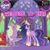 Size: 1080x1080 | Tagged: safe, gameloft, spike, twilight sparkle, alicorn, dragon, pony, g4, 2020, adult, adult spike, christmas, christmas lights, concave belly, duo, gigachad spike, happy new year, holiday, indoors, new year, new years day, older, older spike, older twilight, older twilight sparkle (alicorn), physique difference, princess twilight 2.0, slender, tall, thin, twilight sparkle (alicorn), twilight's castle, winged spike, wings