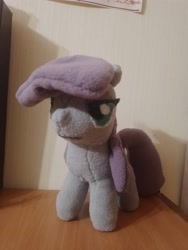 Size: 3000x4000 | Tagged: safe, artist:jbond, maud pie, earth pony, pony, g4, female, handmade, indoors, irl, mare, photo, photography, plushie, solo