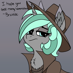 Size: 3000x3000 | Tagged: safe, artist:brainiac, oc, oc:casey, unicorn, bust, christmas, female, holiday, horn, mare, solo, text