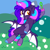 Size: 2048x2048 | Tagged: source needed, safe, artist:itsmayoni, oc, oc only, oc:opalite spirit, bat pony, base used