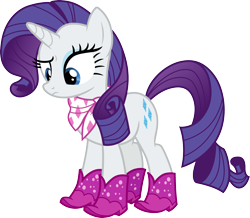 Size: 3433x3000 | Tagged: safe, artist:cloudy glow, rarity, pony, unicorn, g4, my little pony: friendship is magic, the end in friend, boots, female, glitter boots, handkerchief, horn, mare, shoes, simple background, solo, transparent background, vector