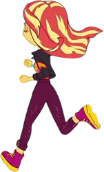 Size: 1524x2520 | Tagged: safe, edit, edited screencap, editor:mrtoonlover83, screencap, sunset shimmer, human, equestria girls, g4, female, not a vector, solo