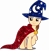 Size: 4860x5000 | Tagged: safe, artist:bubbacheezit, oc, oc only, oc:caleb, alicorn, cape, clothes, hat, male, simple background, solo, sorcerer, transparent background