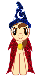 Size: 4080x7697 | Tagged: safe, artist:bubbacheezit, oc, oc only, oc:caleb, alicorn, cape, clothes, hat, male, simple background, solo, sorcerer, transparent background