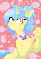 Size: 4912x7064 | Tagged: artist needed, safe, oc, bat pony, unicorn, g4, female, horn, mare