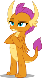 Size: 656x1218 | Tagged: safe, artist:gaelgaming1, smolder, dragon, g4, dragoness, female, simple background, solo, transparent background, vector