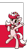 Size: 676x1196 | Tagged: safe, artist:brella, oc, oc:poland, earth pony, pony, belly, bipedal, cropped, flag, nation ponies, national flag, poland, ponified, solo