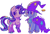 Size: 1600x1100 | Tagged: artist needed, safe, starlight glimmer, trixie, g4, blushing, female, hat, lesbian, looking at you, mare, screenshot redraw, ship:startrix, shipping