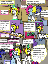 Size: 1254x1688 | Tagged: safe, artist:ask-luciavampire, oc, alicorn, earth pony, pony, comic, comic page, tumblr