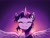 Size: 2160x1620 | Tagged: safe, artist:p+e-n, twilight sparkle, alicorn, pony, g4, eyes closed, smiling, solo, spread wings, twilight sparkle (alicorn), wings