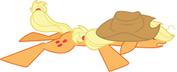 Size: 7287x3000 | Tagged: safe, artist:cloudy glow, applejack, earth pony, pony, applebuck season, g4, my little pony: friendship is magic, female, mare, simple background, solo, transparent background, vector