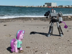 Size: 4000x3000 | Tagged: safe, artist:dingopatagonico, starlight glimmer, pony, unicorn, g4, horn, megatron, outdoors, photo, transformers