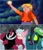 Size: 798x936 | Tagged: safe, screencap, cozy glow, lord tirek, megan williams, queen chrysalis, g1, g4, my little pony: friendship is magic, rescue at midnight castle, the ending of the end, g1 to g4, generation leap, implied death, legion of doom, rainbow of light, taste the rainbow