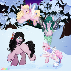 Size: 2100x2100 | Tagged: safe, artist:audreen, oc, my little pony