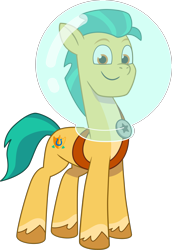 Size: 2746x3982 | Tagged: safe, hitch trailblazer, earth pony, pony, enchantment under the sea, g5, my little pony: tell your tale, official, spoiler:g5, spoiler:my little pony: tell your tale, spoiler:tyts02e28, .ai available, .svg available, bubble, male, sheriff's badge, simple background, smiling, solo, stallion, svg, transparent background, unshorn fetlocks, vector