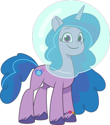 Size: 3427x3917 | Tagged: safe, izzy moonbow, pony, unicorn, enchantment under the sea, g5, my little pony: tell your tale, official, spoiler:g5, spoiler:my little pony: tell your tale, spoiler:tyts02e28, .ai available, .svg available, bracelet, bubble, female, horn, jewelry, mare, simple background, smiling, solo, svg, transparent background, unshorn fetlocks, vector