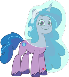 Size: 3472x3876 | Tagged: safe, izzy moonbow, pony, unicorn, enchantment under the sea, g5, my little pony: tell your tale, official, spoiler:g5, spoiler:my little pony: tell your tale, spoiler:tyts02e28, .ai available, .svg available, bracelet, bubble, female, horn, jewelry, mare, simple background, smiling, solo, svg, transparent background, unshorn fetlocks, vector