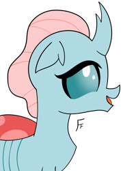 Size: 2125x2959 | Tagged: safe, artist:frownfactory, ocellus, changedling, changeling, g4, cute, diaocelles, female, simple background, solo, transparent background