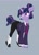 Size: 1320x1837 | Tagged: safe, artist:blue ink, artist:blueink_2501, twilight sparkle, pony, unicorn, g4, alternate hairstyle, business suit, clothes, eyebrows, eyebrows visible through hair, gray background, hair bun, necktie, pants, simple background, smiling, solo, spats, standing, suit, tail, tail bun, thin, unicorn twilight