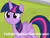 Size: 640x491 | Tagged: safe, edit, edited screencap, screencap, twilight sparkle, alicorn, pony, g4, horse play, my little pony: friendship is magic, season 8, adorkable, cropped, cute, dork, female, folded wings, horn, mare, meme, outdoors, reaction image, smiling, solo, twiabetes, twilight sparkle (alicorn), twilight sparkle likes this post, wings