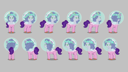 Size: 5806x3266 | Tagged: safe, pipp petals, pegasus, pony, enchantment under the sea, g5, my little pony: tell your tale, official, spoiler:g5, spoiler:my little pony: tell your tale, spoiler:tyts02e28, alternate hairstyle, bubble, diadem, female, folded wings, jewelry, mare, regalia, smiling, solo, toon boom, turnaround, unshorn fetlocks, wings