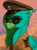 Size: 3120x4200 | Tagged: safe, artist:neither, oc, oc only, oc:ocean breeze, hippogriff, equestria at war mod, beak, bust, cap, clothes, digital art, female, folded wings, general, glasses, hair, hat, high res, looking at you, military, military uniform, new characters for equestria at war, new characters for equestria at war mod, outdoors, peaked cap, pin, portrait, smiling, smiling at you, solo, uniform, uniform hat, wings