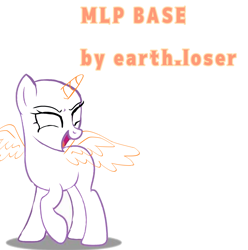 Size: 2719x2737 | Tagged: safe, artist:earth.loser, base, free to use, laughing, raised hoof