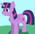 Size: 905x883 | Tagged: safe, artist:cmara, twilight sparkle, alicorn, pony, g4, female, outdoors, solo, twilight sparkle (alicorn)