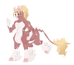 Size: 6300x5500 | Tagged: safe, artist:gigason, oc, oc:antebellum, centaur, taur, absurd resolution, interspecies offspring, male, offspring, parent:lord tirek, parent:luster dawn, simple background, solo, transparent background