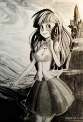 Size: 2752x4032 | Tagged: safe, twilight sparkle, alicorn, g4, traditional art, twilight sparkle (alicorn)